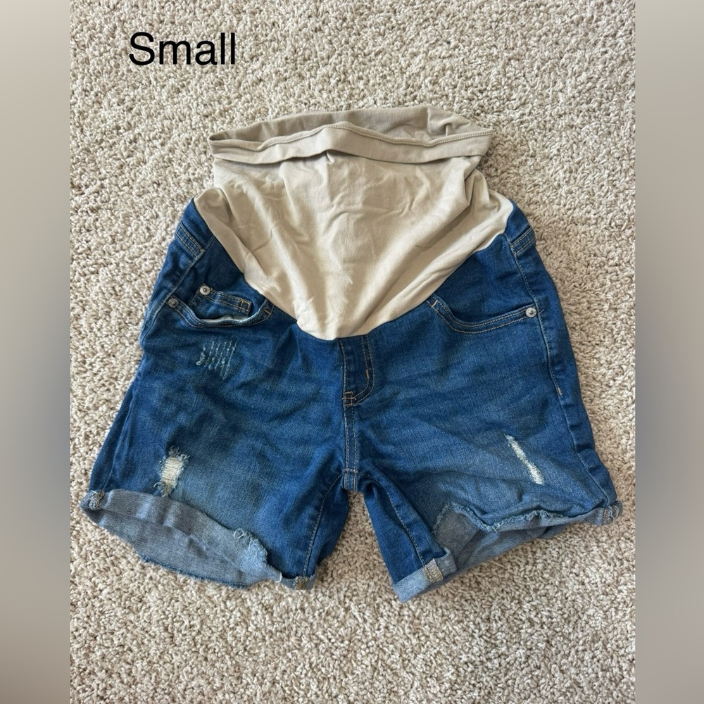 Blue Denim Women's Shorts